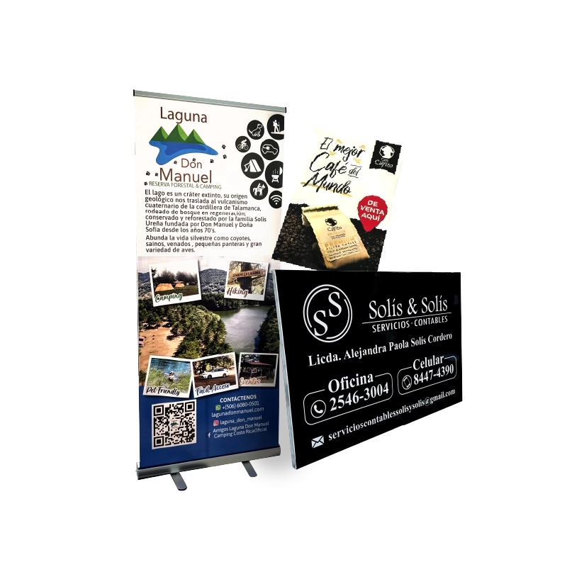 Material gráfico y publicitario de TERRAIMPRESOS